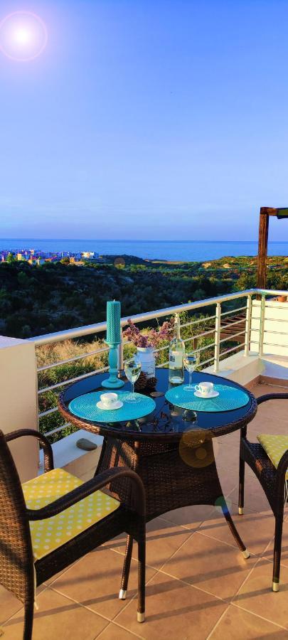 The Seaterra Reserve Penthouse With Mountains&Seaviews And Rooftop Terrace Akanthou Extérieur photo